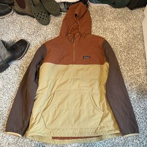 Patagonia half-zip zip-up hoodie sz L